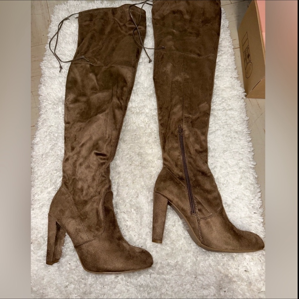 Thigh high boots Charlotte Russe